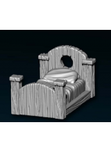 3D Printed - Bed (Single)